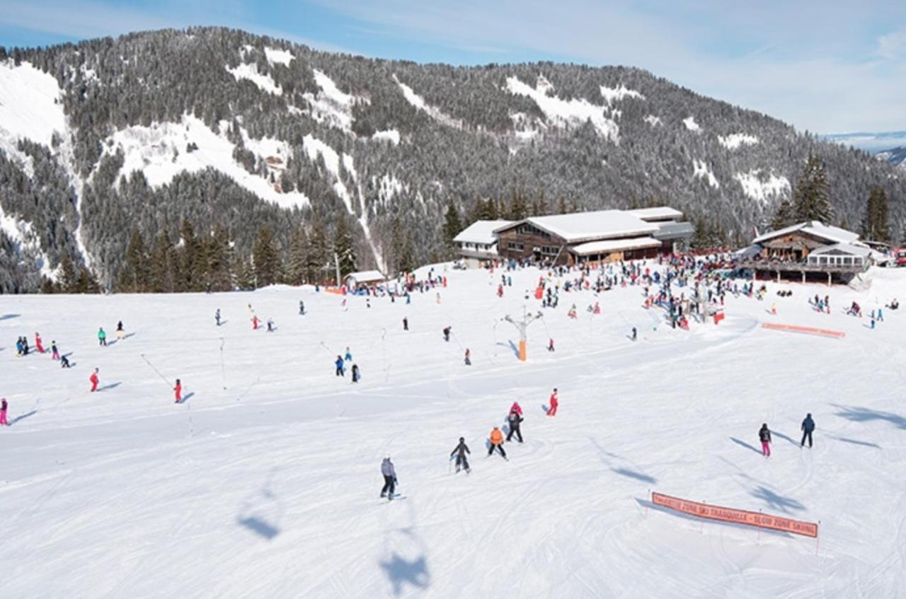 Relai S11 Grand Et Lumineux Studio Avec Coin Montagne 4-6 Pers, Wifi, 30M Des Pistes, Grand Balcon, Draps Non Compris Saint-Jean-dʼAulps Buitenkant foto