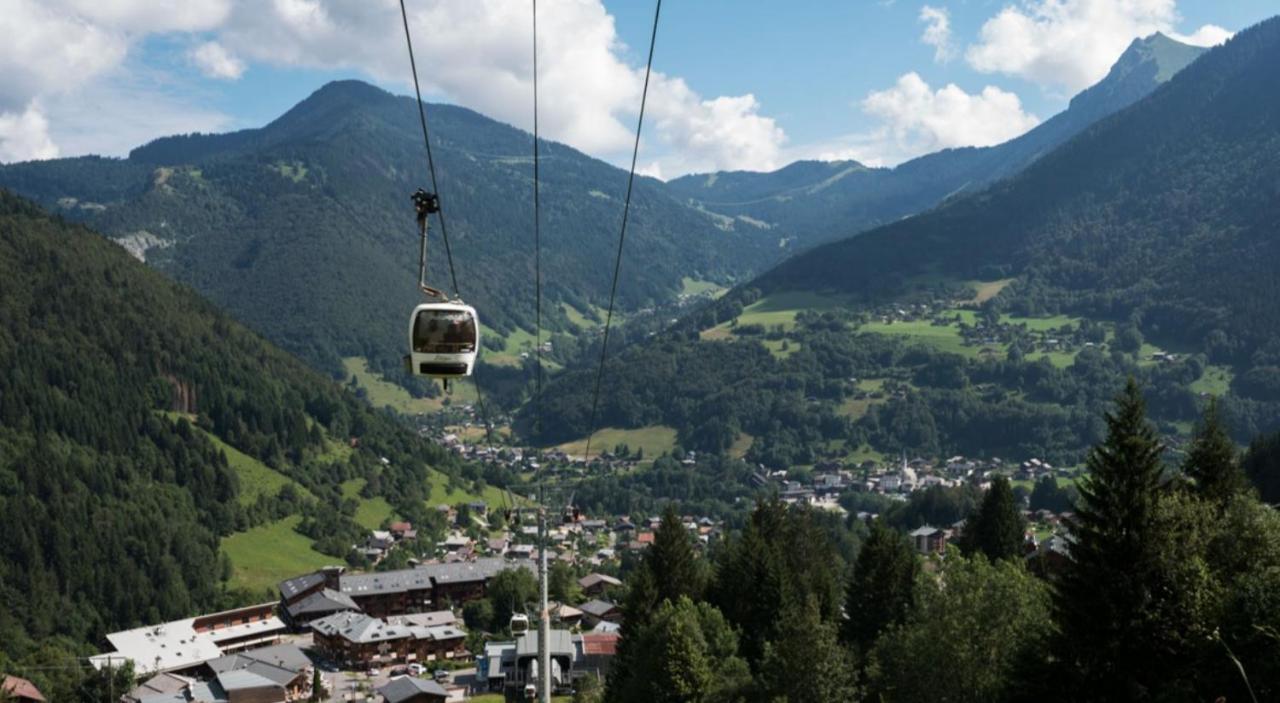 Relai S11 Grand Et Lumineux Studio Avec Coin Montagne 4-6 Pers, Wifi, 30M Des Pistes, Grand Balcon, Draps Non Compris Saint-Jean-dʼAulps Buitenkant foto