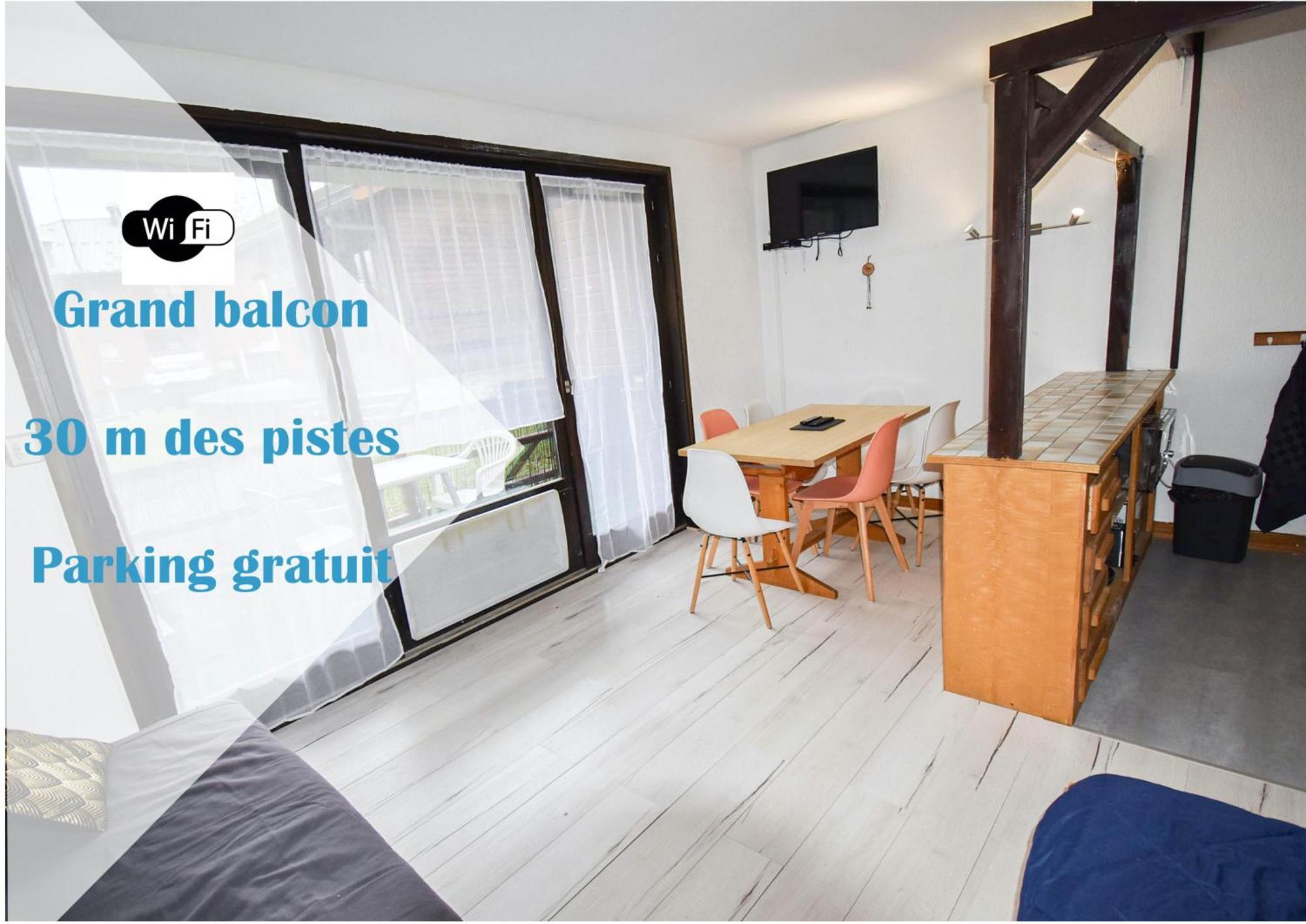 Relai S11 Grand Et Lumineux Studio Avec Coin Montagne 4-6 Pers, Wifi, 30M Des Pistes, Grand Balcon, Draps Non Compris Saint-Jean-dʼAulps Buitenkant foto